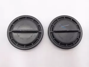 2x OE 3 5/8" Audi A4 A5 BMW X5M X6 Mercedes C CLK CLS E GL ML GLA SLK Back Cover - Picture 1 of 3