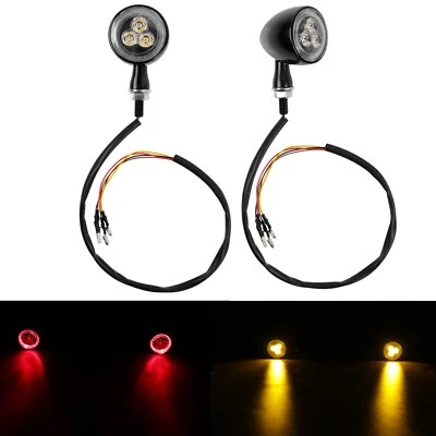 Indicador de luces de freno traseras LED DRL señal de giro para Harley Sportster 883 1200 Foto 1 de 4