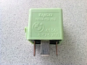 2004-2008 BMW 750i 750Li E65 E66 ~ MAKE CONTACT RELAY ~ GREEN ~ OEM PART - Picture 1 of 3