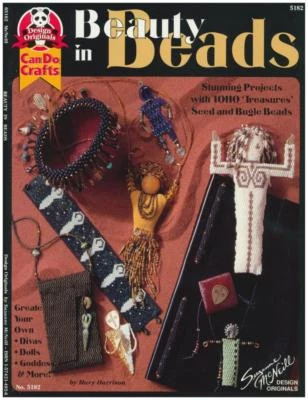 Beauty in Beads Beading Instruction Book Mary Harrison Delicas,Seed & Bugle Bead - image 1 of 2