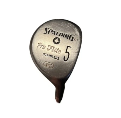 Spalding Pro Flite Stainless 5 Wood Golf Club - Image 1 of 4
