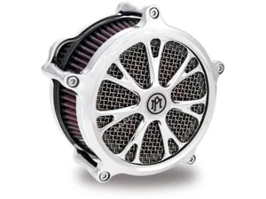 Performance Machine Moto Motorcycle Motorbike Virtue Air Cleaner Cover Chrome - Picture 1 of 1