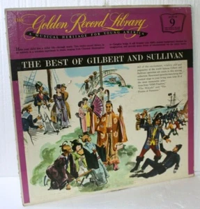 The Best of Gilbert & Sullivan 33RPM LP 1959 The Golden Record Library Album 9 - Imagen 1 de 12