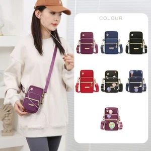 Crossbody Bag Shoulder Bag Multifunctional Wrist Bag Mobile Phone Bag - Picture 1 of 19