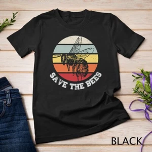 Camiseta Unisex Distressed Save the Bees Amantes para Apicultor - Imagen 1 de 16