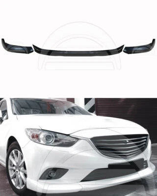 Labio delantero SkyActiv V2 para Mazda 6 Mazda GJ 2012-2015 colmillos labiales para parachoques delantero Foto 1 de 4