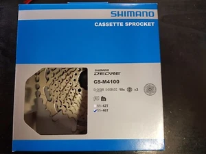 CASSETTA PACCO PIGNONI SHIMANO M4100 10 VELOCITA 11-46 - Foto 1 di 1