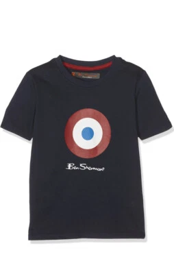 Ben Sherman Niño Blazer Azul Marino Objetivo Camiseta Edad 9-10 & 10-11 BNWT - Imagen 1 de 3