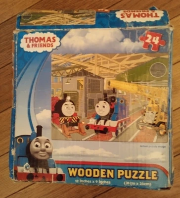 Rompecabezas de madera Thomas & Friends 12 pulgadas x 9 pulgadas Foto 1 de 2