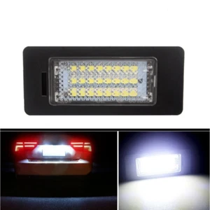 2PCS BMW License Plate Lights Black ABS for E82 E90 E92 E39 E60 E70 X5 X6 Models - Bild 1 von 6