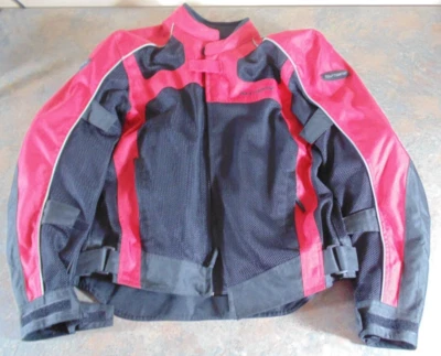 Motorcycle Jacket Tour master Draft Air Series 3 Sports Bike Racing size M - Image 1 of 4