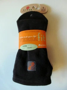 NEW Acorn Comfort Fleece Versa Fit Socks Black Women’s Shoe Size 8.5-9.5 Small - Picture 1 of 5