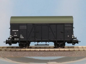 Liliput 230106 .4 -Spur H0-, ged. Güterwagen. der NS, Typ CHOK, 2achs., Ep. 3 - Picture 1 of 2