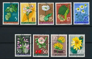 (40068) YUGOSLAVIA - 1955, Michel 765/73, flower series, used - Picture 1 of 9