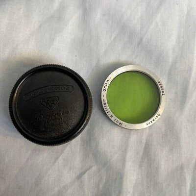 Rolleiflex Rolleifilter Grun Green Filter for Bay I 28.5 mm With Case New - Image 1 of 4