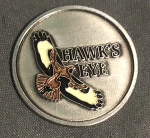 Hawks Eye Golf Resort … Golf Ball Marker… Michigan - Picture 1 of 1