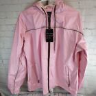 PCI Hooded Zip Women's Jacket Size XL Pink & Chocolate NWT Style LK07SAN