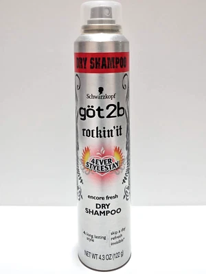 Schwarzkopf got2b - rockin' it Dry Shampoo - 4.3 oz (DISCONTINUED) - Image 1 of 2