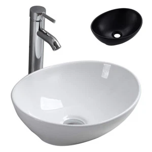 Handwaschbecken Waschschale Waschbecken Keramik Waschtisch Waschschale Klein NEU - Bild 1 von 33