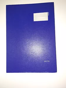 Leitz 5700 Umlaufmappe Unterschriftenmappe DIN A4 blau Hochwertig blau - Bild 1 von 3