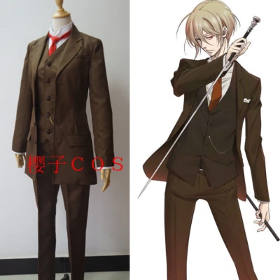 Мориарти патриот Уильям Джеймс косплей костюм комплект костюмы униформа аниме - Изображение 1 из 4