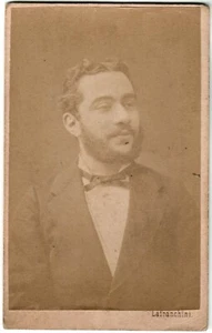 Cdv.Lafranchini.Österreich.Austria.Wien.Wien.Fotoalbum.Album.Ein Mann. - Bild 1 von 2