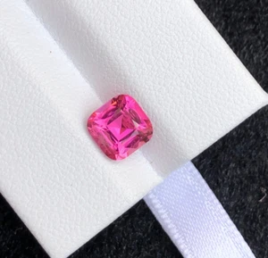 1.5ct Hot Vivid Pink Tourmaline Ethically Sourced from Afghanistan - Picture 1 of 12