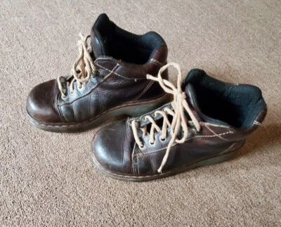 Botas Dr Martens Para Mujer Talla (US-8.5, UK-7) Marrón De Colección Hechas en Inglaterra 8542 Foto 1 de 4