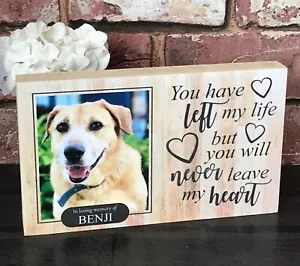 Monumento conmemorativo de mascotas, placa de pérdida de perros, pérdida de perros, paso de mascotas, regalo para amantes de las mascotas - Imagen 1 de 19