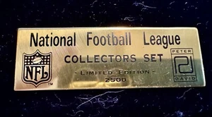 Peter David Collectors Set 2000 NFL Atlanta Super Bowl Lapel Pins /2500 Vintage - Picture 1 of 7