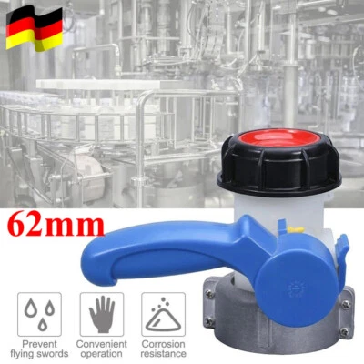 IBC Adapter 62mm Absperrhahn Auslaufhahn für IBC Container Wassertank - Bild 1 von 4