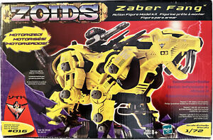 Zoids Tomy Zaber Fang Yellow 016 Hasbro Us Version New Factory Sealed Usa Seller