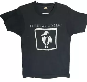 Fleetwood Mac 1987 Konzert Tour T-Shirt Authentic Schwarz M RAR The Mac Is Back! - Bild 1 von 13