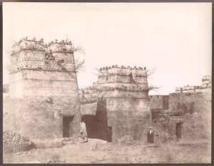 EGYPTE Antonio Beato, Louxor, vue des pigeonniers, Vintage albumen print c.1880* - Picture 1 of 1