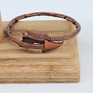 Alex and Ani Eros Lovestruck Arrow Wrap Bracelet - Antique Copper Finish - Picture 1 of 7