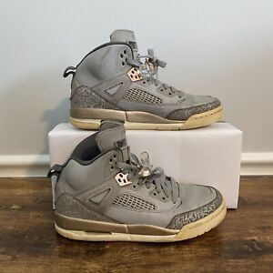 Nike Air Jordan Spizike Wolf Grey Metallic Bronze GS 535712-018 Size 5.5Y