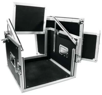 6/10 HE 19" ROADINGER DJ-Rack Winkelrack Kombicase L-Rack Workstation Flightcase - Bild 1 von 4
