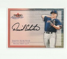 2001 Fleer Showcase Autographics David Eckstein Auto