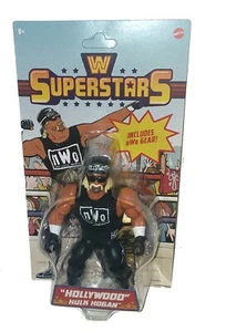 WWE WRESTLING W SUPERSTARS SERIES 1 HOLLYWOOD HULK HOGAN WITH NWO GEAR MATTEL - Picture 1 of 2