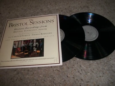The Bristol Sessions LP-Historic Recordings 1927-Carter Family Rodgers-Near Mint - Image 1 of 2