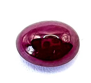 2.18 Carat Oval Shape Burma Ruby Cabochon, Loose Stone - Picture 1 of 11