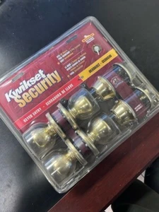 Door Knob & Deadbolt Keyed Set By Kwikset Security !! - Picture 1 of 5