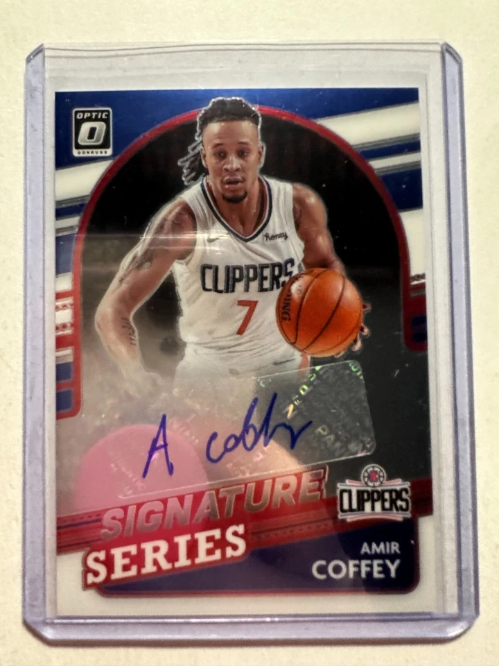 K42,138 - 2021-22 Donruss Optic Signature Series #49 Amir Coffey Auto - Image 1 of 1