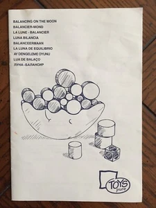 Balancing On the Moon Puzzle Game - Original Instructions - Replacement Parts - Picture 1 of 4