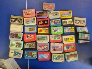 Job Lot Of 32 Extremely Rare Nintendo Famicom Famiclone Games From 90s - Picture 1 of 8