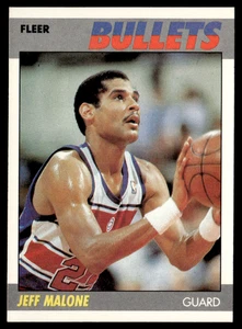 1987-88 Fleer - Jeff Malone #67 - Bild 1 von 2