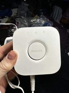 Philips Hue Bridge 2.1 Hub Modelo 3241312018A Completo con Fuente de Alimentación - Imagen 1 de 14