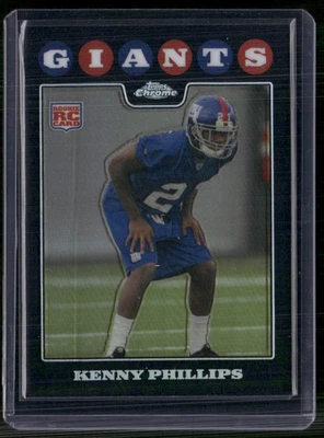 Topps 2008 cromo #TC268 refractores Kenny Phillips Foto 1 de 2