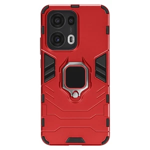 Avizar Funda para Oppo Reno 13 Pro con anillo soporte antigolpes, Rojo - Imagen 1 de 5