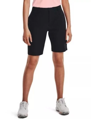 $75 Under Armour Women’s Links Golf 9” Shorts- Black - Size: 6 (29/30”W) - NEW - Image 1 of 4